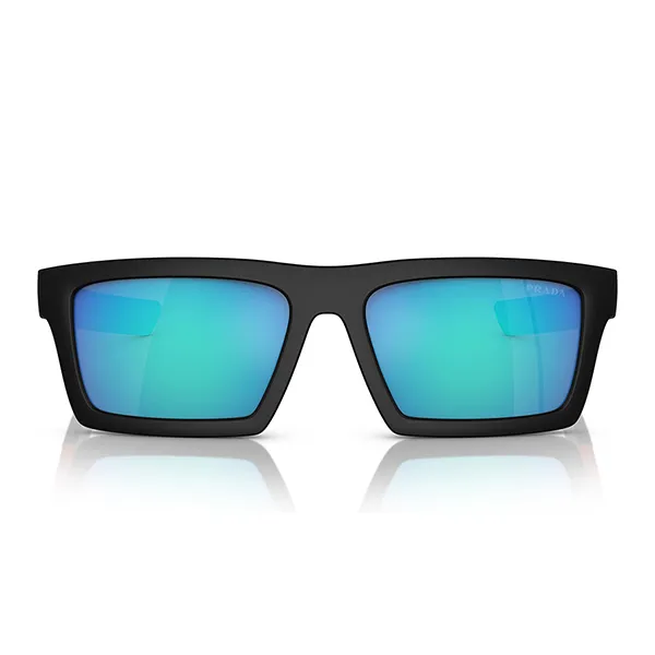 Kính Mát Prada Linea Rossa Sunglasses PS 02ZSU 1BO08R Màu Xanh/Đen