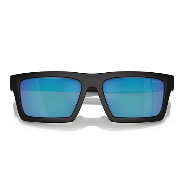 Kính Mát Prada Linea Rossa Sunglasses PS 02ZSU 1BO08R Màu Xanh/Đen