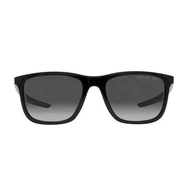 Kính Mát Prada Linea Rossa Sunglasses PS 10WS 1AB06G Màu Xám/Đen