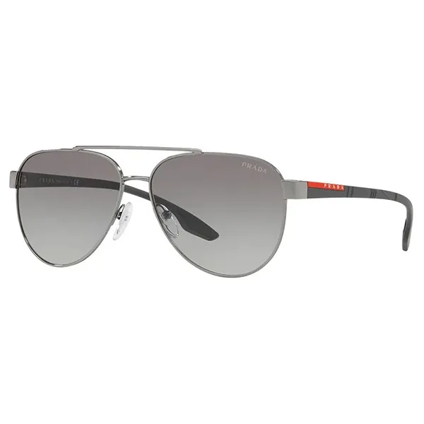 Kính Mát Nam Prada Men Linea Rossa 58mm Gunmetal Sunglasses PS54TS 5AV3M158 Màu Xám