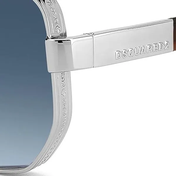 Kính Mát Unisex Dsquared2 Modern Sunglasses D2 0083/S 0OS Dkruth Horn Màu Xanh Bạc