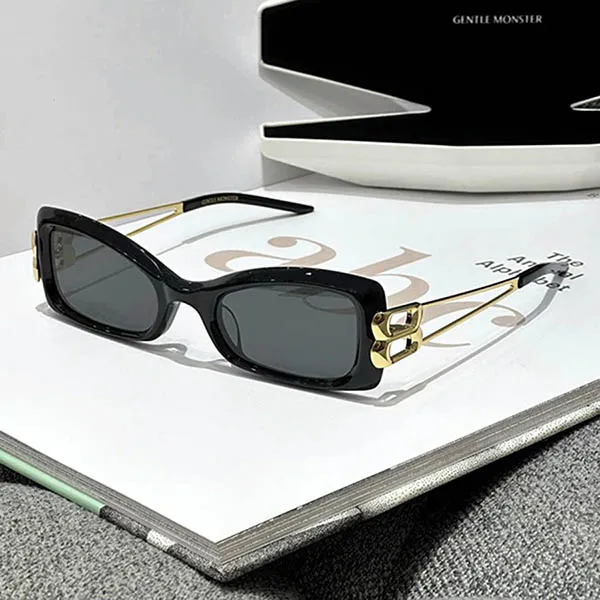 Kính Mát Unisex Gentle Monster GM Nemesis 01 Màu Đen Vàng