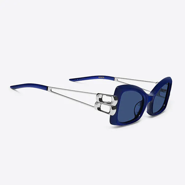 Kính Mát Unisex Gentle Monster GM Nemesis BLC8 Màu Xanh Bạc