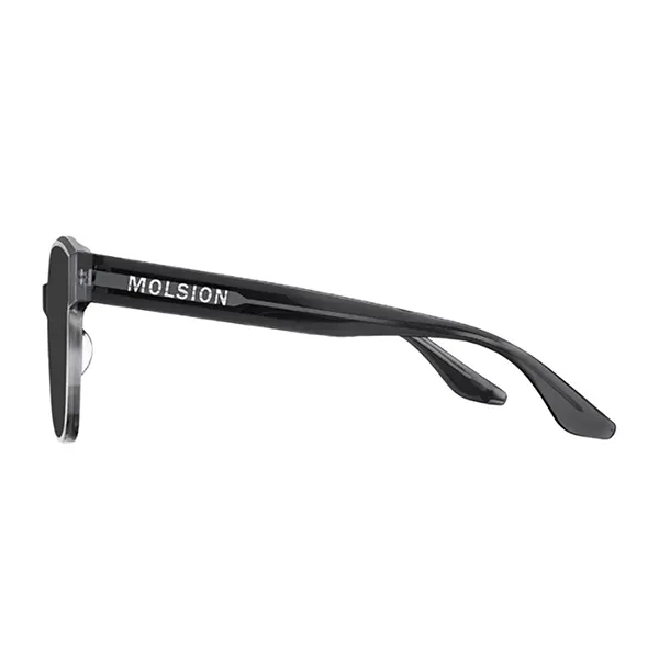 Kính Mát Unisex Molsion MS3087 C11 Sunglasses Màu Đen Xám