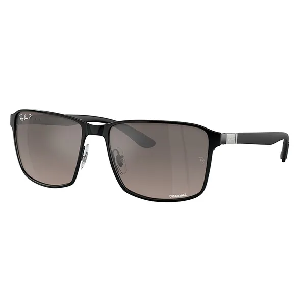 Kính Mát Unisex Rayban Sunglasses 0RB3721CH 186/5J59 Màu Xám/Đen
