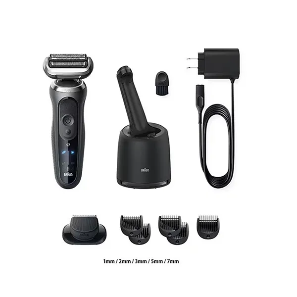Máy Cạo Râu Braun Series 7 - 72G7500CC Màu Đen