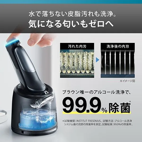 Máy Cạo Râu Braun Series 7 - 72G7500CC Màu Đen