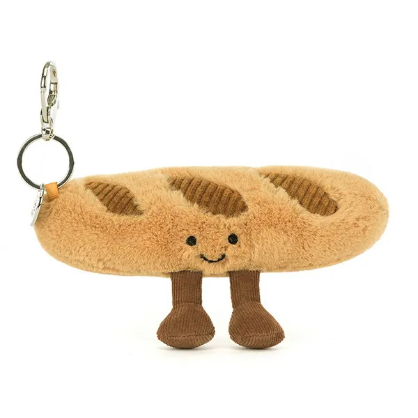 Móc Khóa Jellycat Baguette Màu Nâu