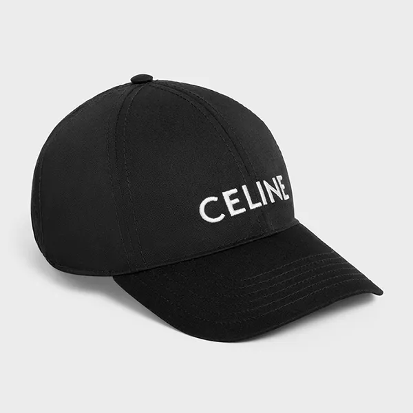 Mũ Celine Baseball Cap In Cotton 2AUA1969P.38NO Màu Đen Size S