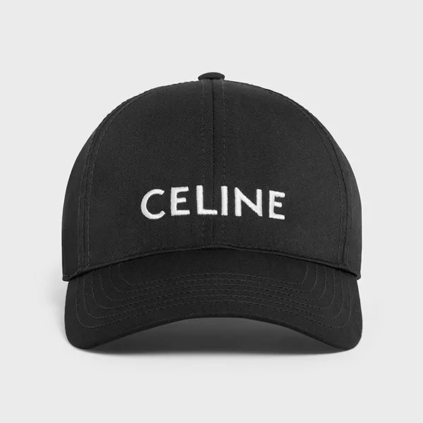 Mũ Celine Baseball Cap In Cotton 2AUA1969P.38NO Màu Đen Size S