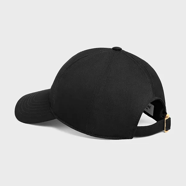 Mũ Celine Baseball Cap In Cotton 2AUA1969P.38NO Màu Đen Size S