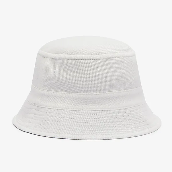 Mũ Lacoste Reversible Signature Monogram Jacquard Bucket Hat RK7593 QIE Màu Xanh Blue Size M