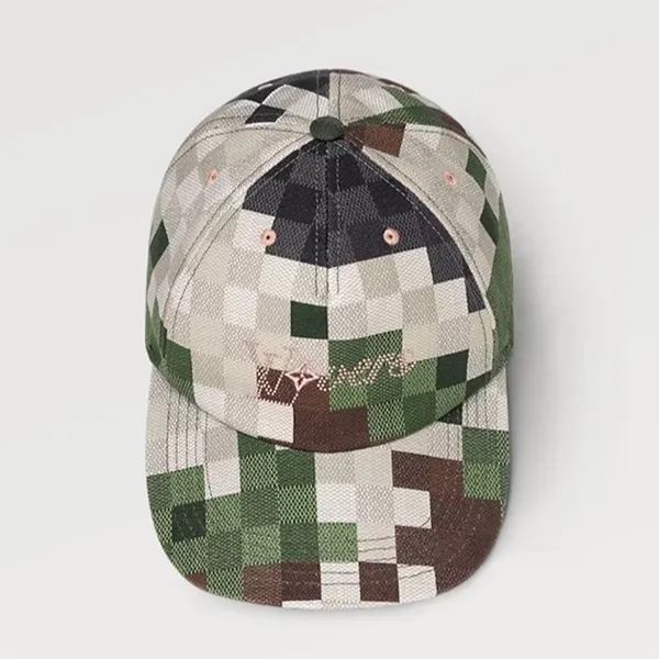 Mũ Louis Vuitton LV Damoflage Denim Cap Phối Màu Size M