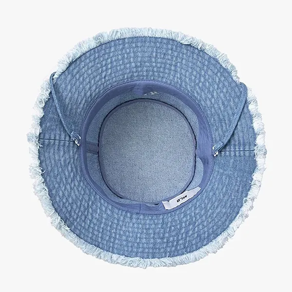 Mũ MLB Colored Denim Safari Bucket Hat New York Yankees 3AHTD025N-50BLL Màu Xanh Blue