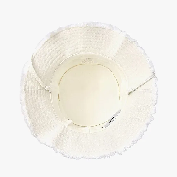 Mũ MLB Colored Denim Safari Bucket Hat New York Yankees 3AHTD025N-50CRS Màu Kem