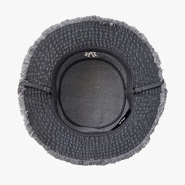 Mũ MLB Colored Denim Safari Bucket Hat New York Yankees 3AHTD025N-50GRS Màu Xám