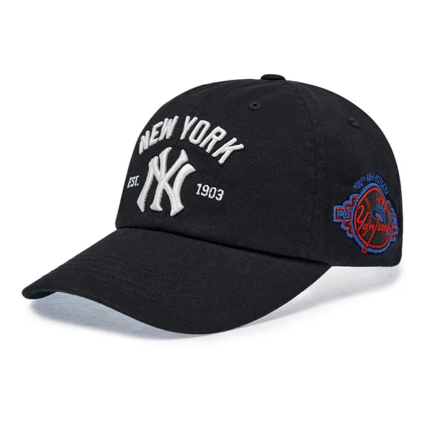 Mũ MLB Coopers Town Patch Unstructured New York Yankees 3ACPB105N-50BKS Màu Đen