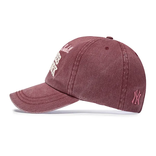 Mũ MLB Vintage Color Washed Unstructured New York Yankees 3ACPV185N-50WID Màu Đỏ Thẫm