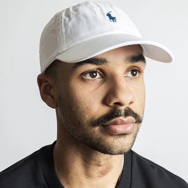 Mũ Ralph Lauren Cotton Chino Baseball Cap Pale Cream Màu Trắng Size 59