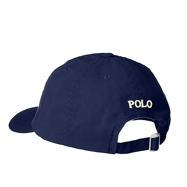 Mũ Ralph Lauren Cotton Chino Baseball Cap Màu Xanh Navy Size 59