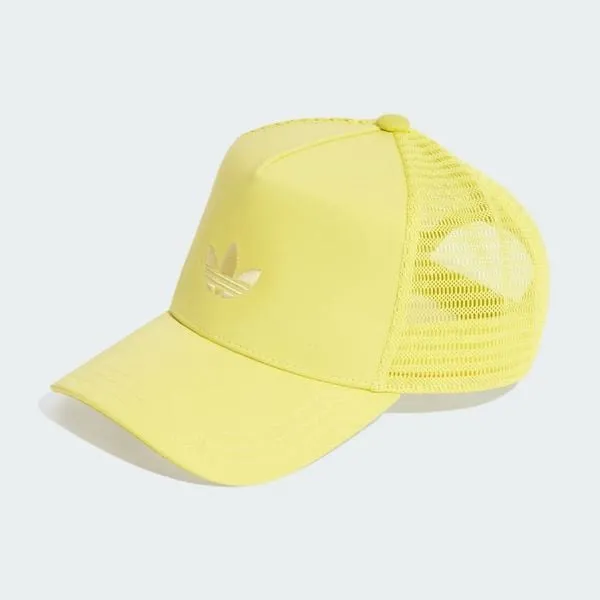 Mũ Unisex Adidas Curved Trucker JC6040 Màu Vàng Size 54-57