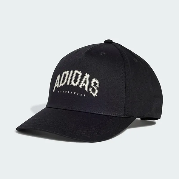 Mũ Unisex Adidas Logo Baseball Cap JP4818 Màu Đen