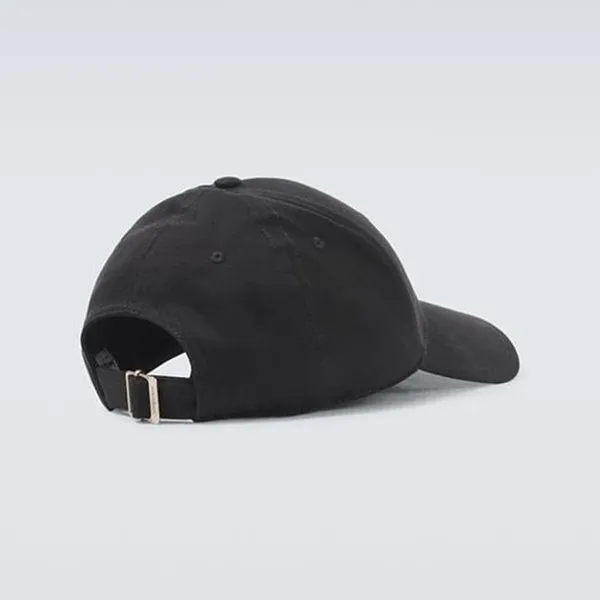 Mũ Yves Saint Laurent YSL Logo Motif Baseball Cap Màu Đen