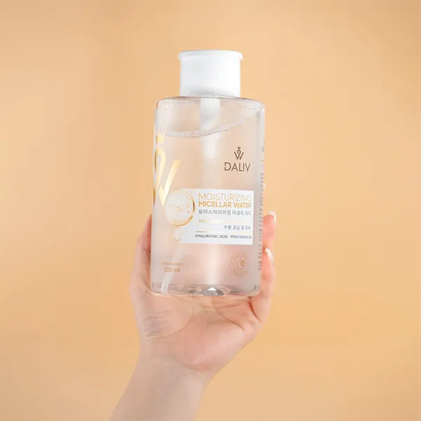 Nước Tẩy Trang Dưỡng Ẩm Da Daliv Moisturizing Micelar Water 500ml