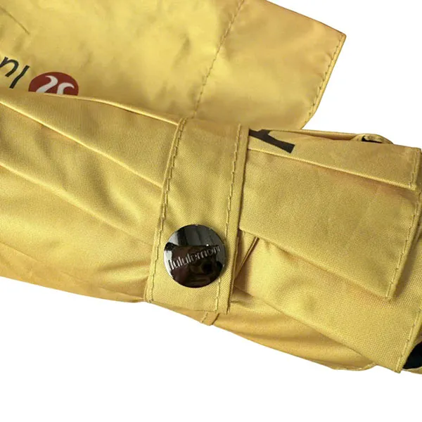 Ô Lululemon UV Protectioin Umbrealla Yellow Durable & Waterproof Fabric SPF50++ Màu Vàng