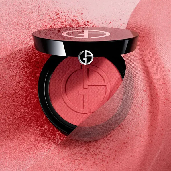 Phấn Má Hồng Giorgio Armani Luminous Silk Glow Blush 40 Mania Màu Đỏ San Hô 3.6g
