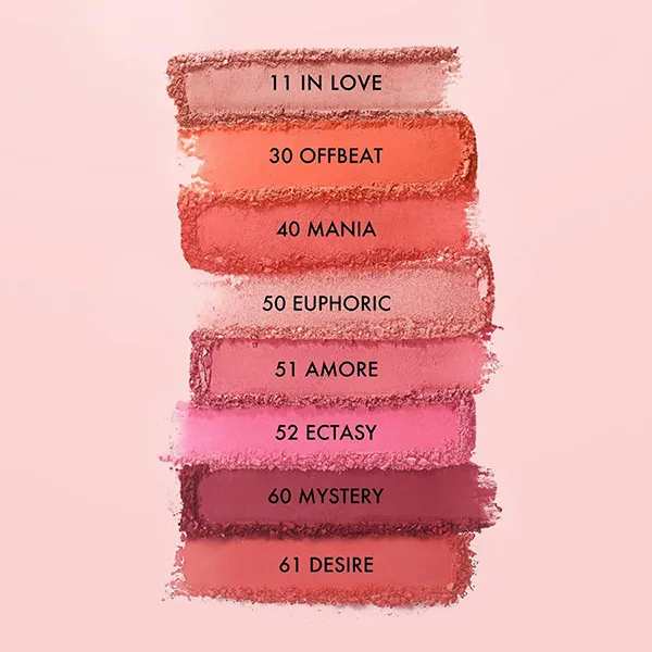 Phấn Má Hồng Giorgio Armani Luminous Silk Glow Blush 40 Mania Màu Đỏ San Hô 3.6g