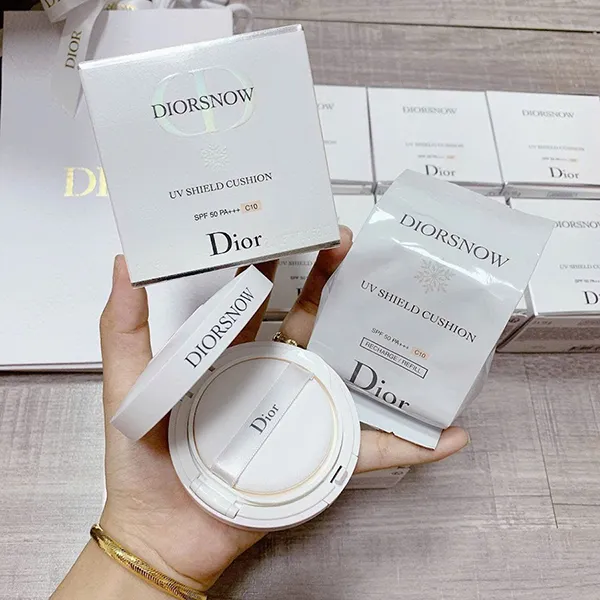 Phấn Nước Dior Diorsnow UV Shield Cushion Tone C10 + Kèm Lõi