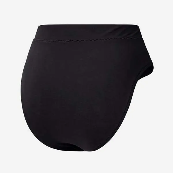 Quần Bơi Nữ Speedo Solid Hi Waist Swim Bottom - Black Màu Đen Size L