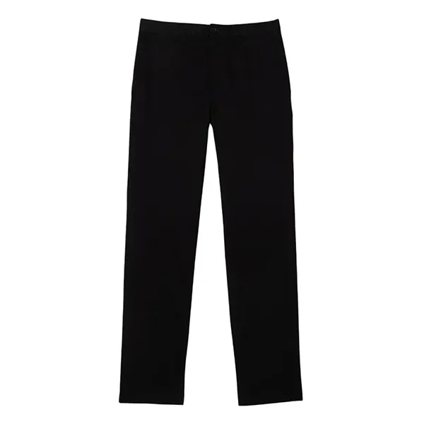 Quần Dài Nam Lacoste Cotton Gabardine HH8946 031 Màu Đen Size 34