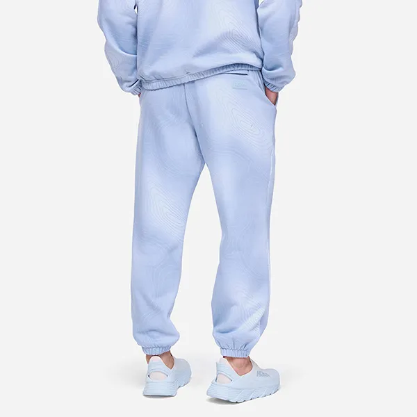 Quần Dài Unisex Hoka Essential Print Pants 1158071-BDT Màu Xanh Blue Size L