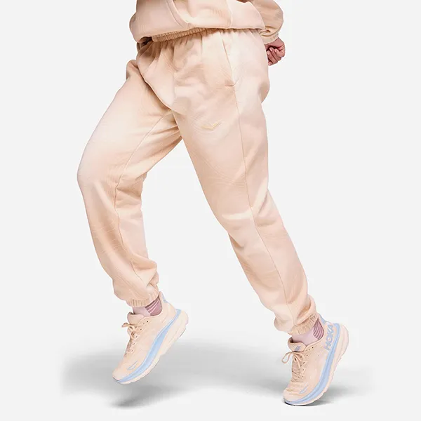 Quần Dài Unisex Hoka Essential Print Pants 1158071-BGCL Màu Hồng Size L