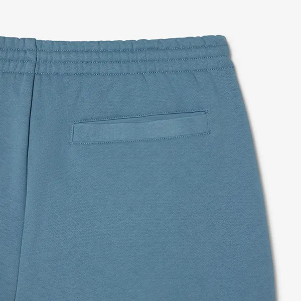 Quần Short Nam Lacoste Men's Regular Fit Fleece Shorts GH9627 HD9 Màu Xanh Da Trời Size 3