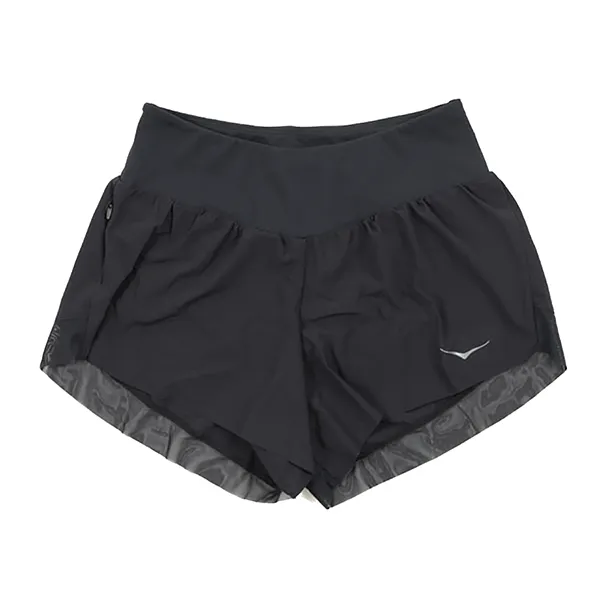 Quần Short Thể Thao Nữ Hoka Glide 4 Running Shorts 1151091-BLK Màu Đen Size L