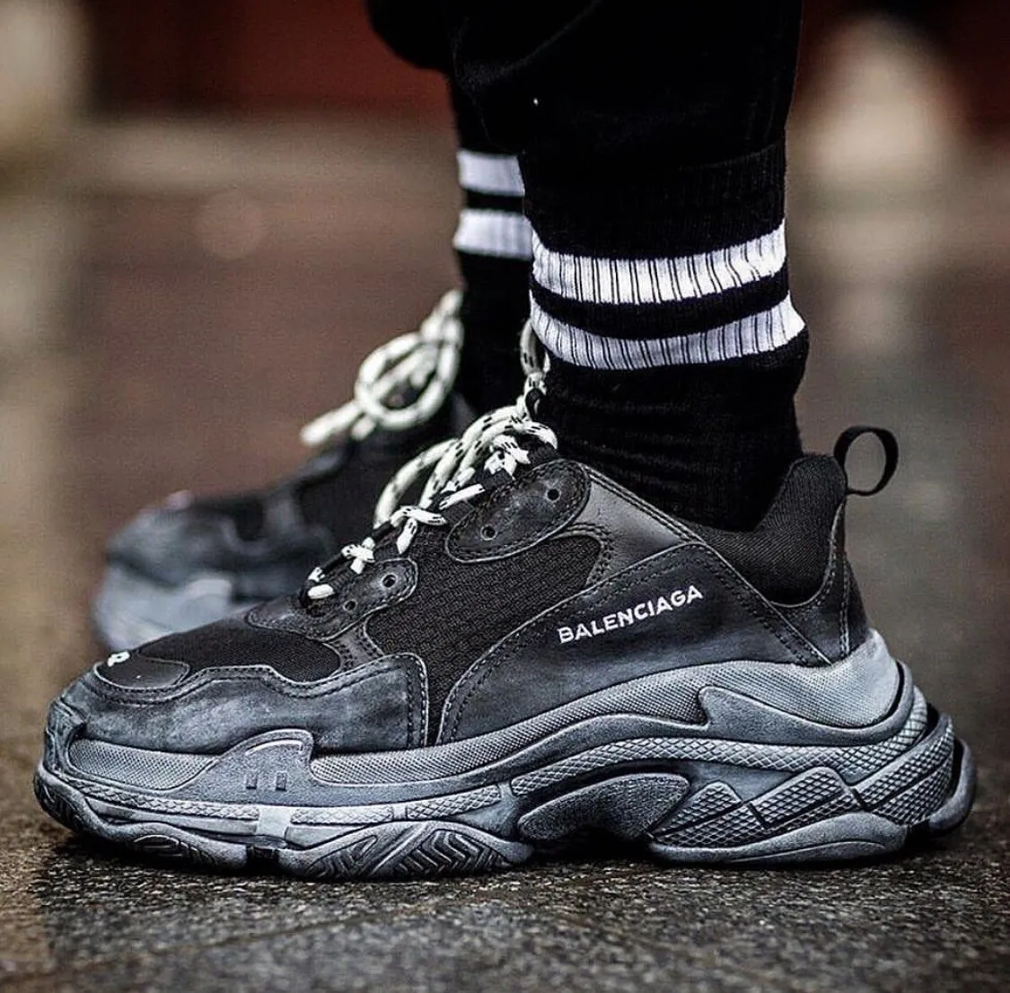Giày Nam Cao Cấp Balenciaga Triple S
