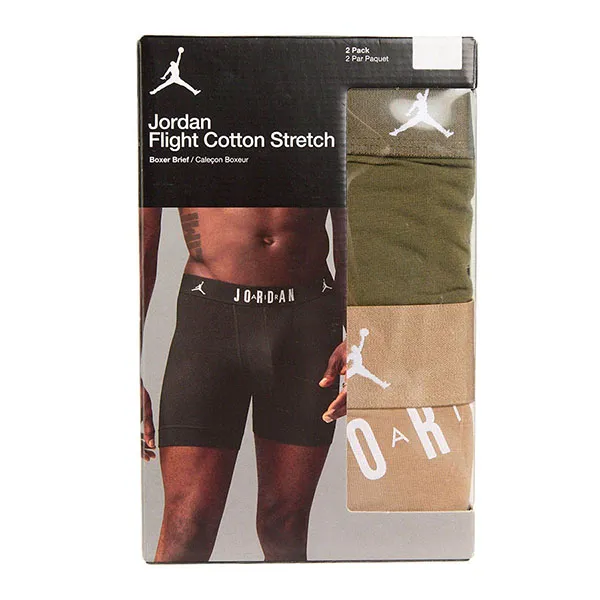 Set 2 Quần Lót Nam Nike Jordan Flight Cotton Stretch Phối Màu