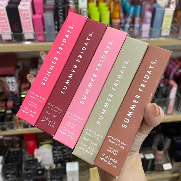 Set 3 Son Dưỡng Summer Fridays Lip Butter Balm (Màu Ngẫu Nhiên)