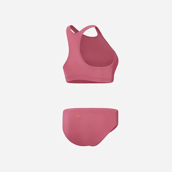Set Đồ Bơi Nữ Speedo Logo Volley 8-00307316666 Màu Hồng Size XS