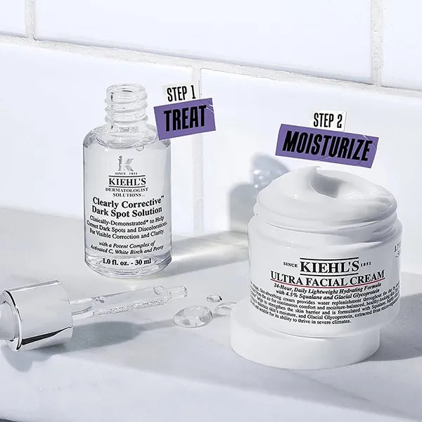 Set Dưỡng Da Kiehl's Brighten Up Babes Skincare Set 2 Món (Serum 30ml + Kem Dưỡng 50ml)