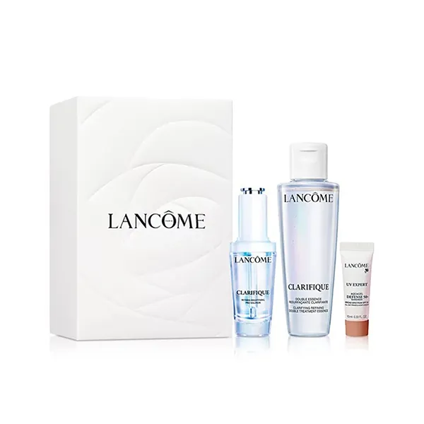 Set Dưỡng Da Lancôme Clarifique Brightening Skincare Routine Discovery 3 Món
