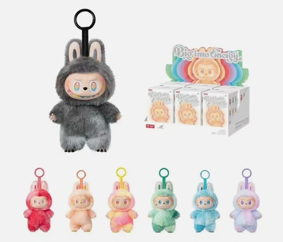 Set Móc Khóa Pop Mart Labubu V3 Blind Box 6 Hộp Phối Màu