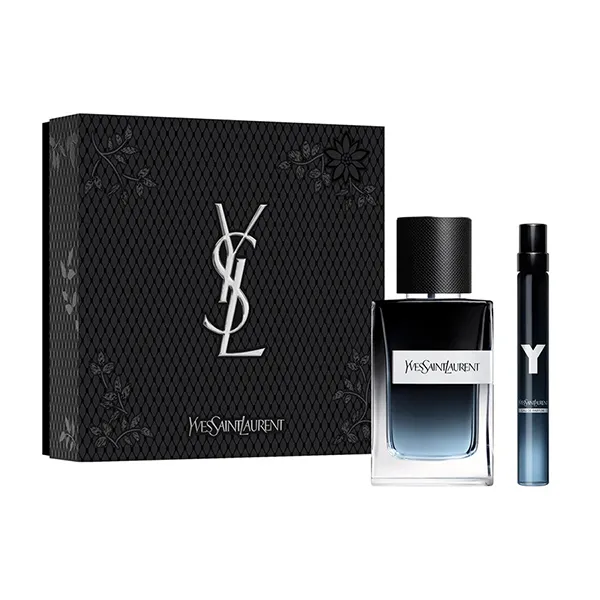 Set Nước Hoa Nam Yves Saint Laurent YSL Y Eau De Parfum (EDP 60ml + EDP Mini 10ml)
