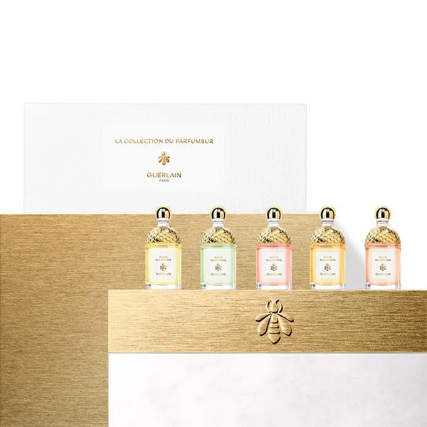 Set Nước Hoa Unisex Guerlain Aqua Allegoria Collection Set 5 Món