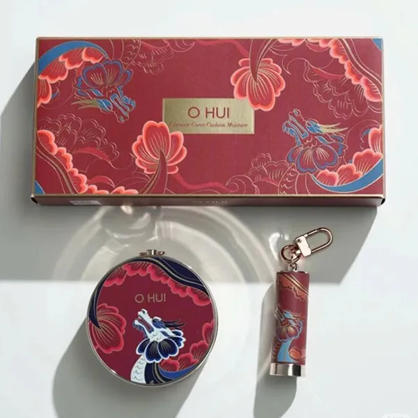 Set Trang Điểm Ohui Limited Ultimate Cover Màu Đỏ 3sp