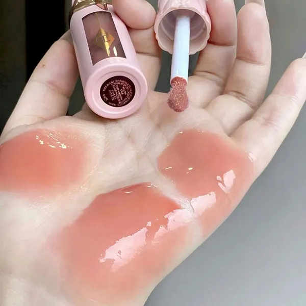 Son Bóng Charlotte Tilbury Pillow Talk Lip Big Plumpgasm Medium Deep Màu Hồng Đất Nude