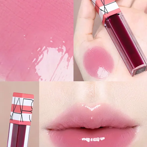 Son Bóng Nars Afterglow Lip Oil Limited Editions 520 Wondrous Màu Tím Mâm Xôi